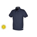 Beta Workwear 7552BL Three-button work polo shirt, made from piqué cotton, 200 g/m2, black XS-3XL blue