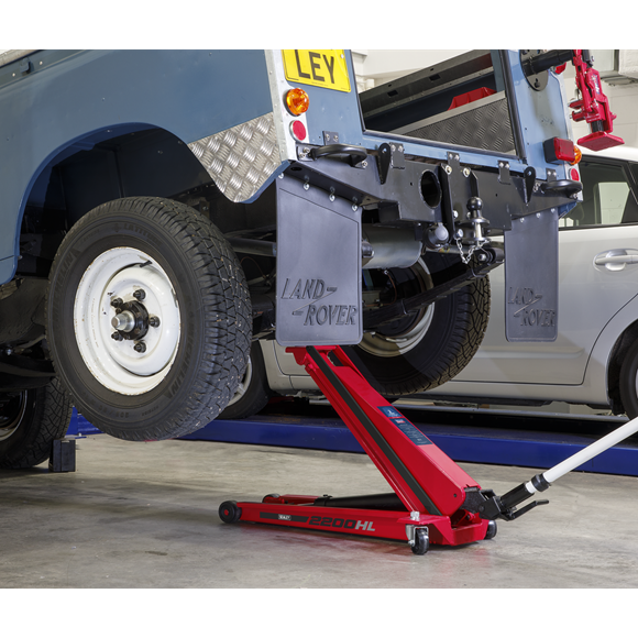 Sealey 2200HL High Lift Low Profile Trolley Jack 2 Tonne 2T