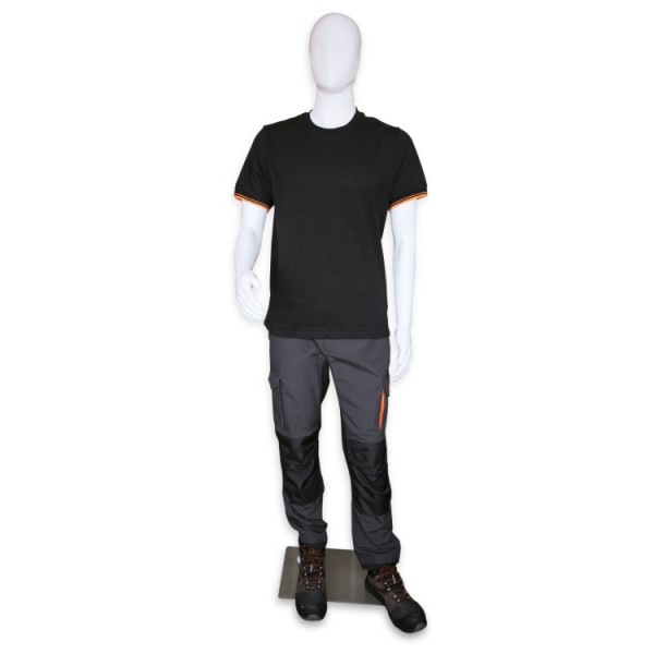 BETA Tools C62M/WW Mannequin, retail shop window clothes display, realistic size, metal base
