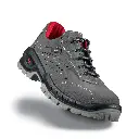 uvex Heckel SUXXEED S1P LOW perforated safety shoes, Ultra lightweight, Breathable perforated velour leather, Metal-free midsole and toe cap, 5-12