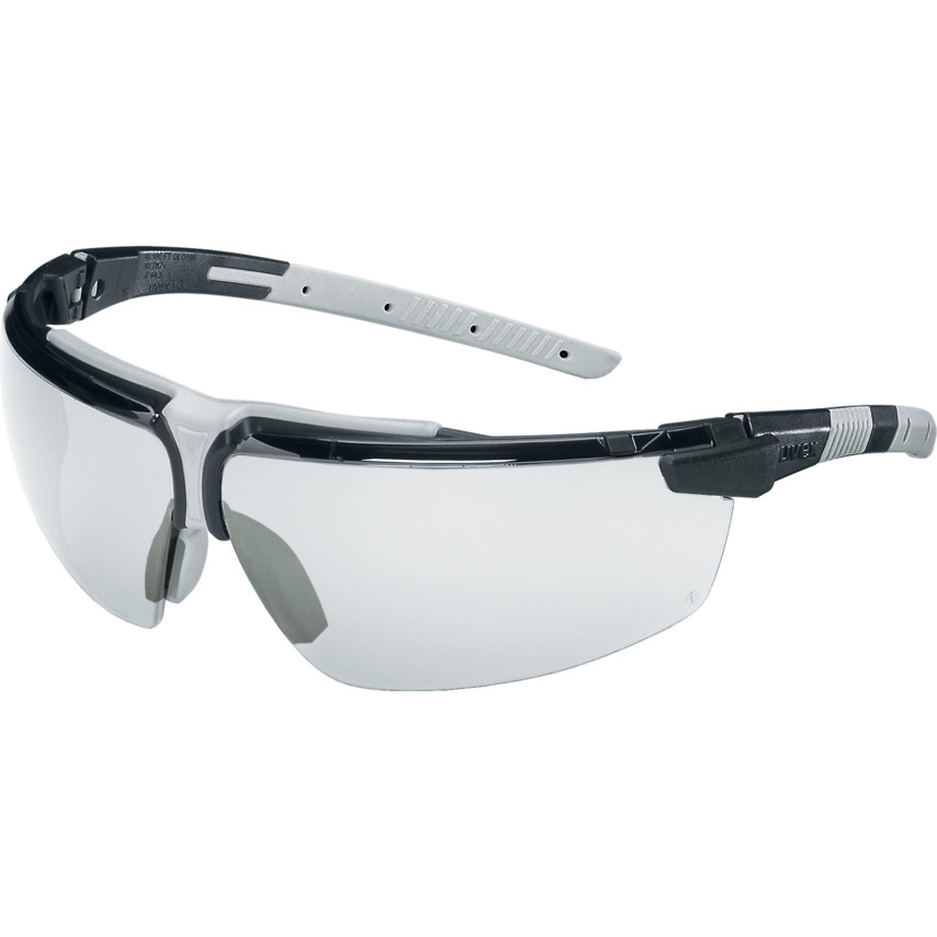 uvex i-3 9190280 black/light grey clear uvex supravision excellence