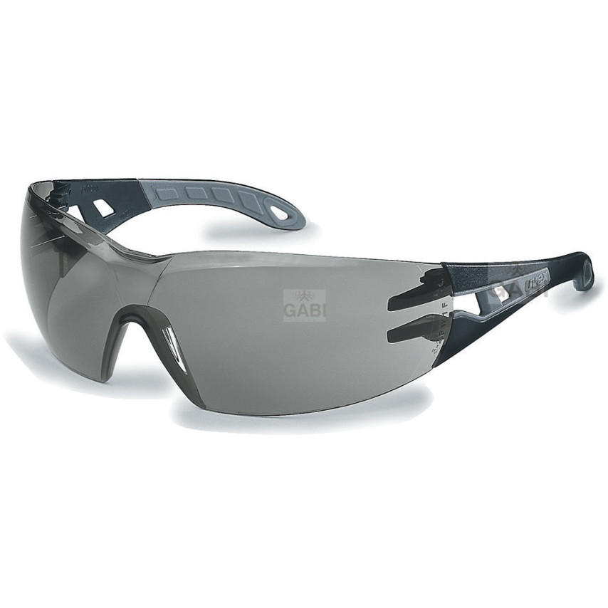 uvex 9192285 black/grey grey sunglare supravision excellence PPE Safety Glasses
