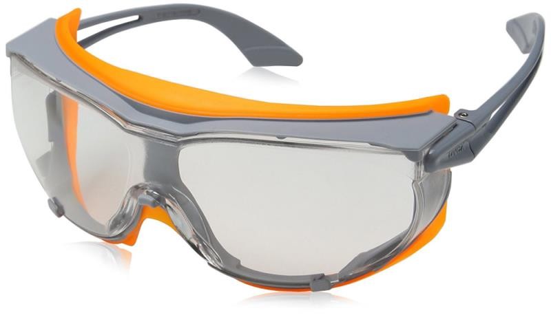 uvex 9175275 skyguard NT orange/blue clear supravision excellence PPE Safety Glasses