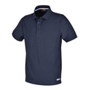 Beta Workwear 7552BL Three-button work polo shirt, made from piqué cotton, 200 g/m2, black XS-3XL blue