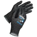 uvex 60068 phynomic F XG PPE Safety Gloves - cut level F,Aqua polymer Xtra Grip coating on the palm and fingertips, Touchscreen compatibility. EN 388 & EN 407 61161020