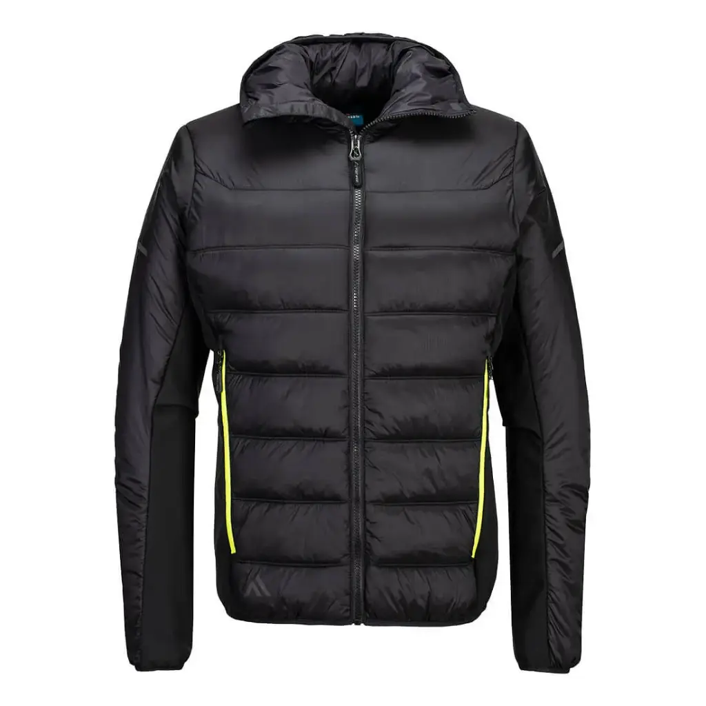 PORTWEST EV471 - EV4 Insulated Baffle Jacket Black / Metal Grey S - XXL