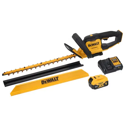 DeWalt DCMHT564P1-GB 18V XR 55cm 25mm Hedge Trimmer - 1 x 5Ah