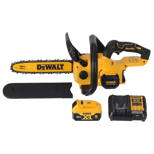 DeWalt DCMCS565P1-GB 18V XR 30cm Compact Chainsaw – 1 x 5Ah