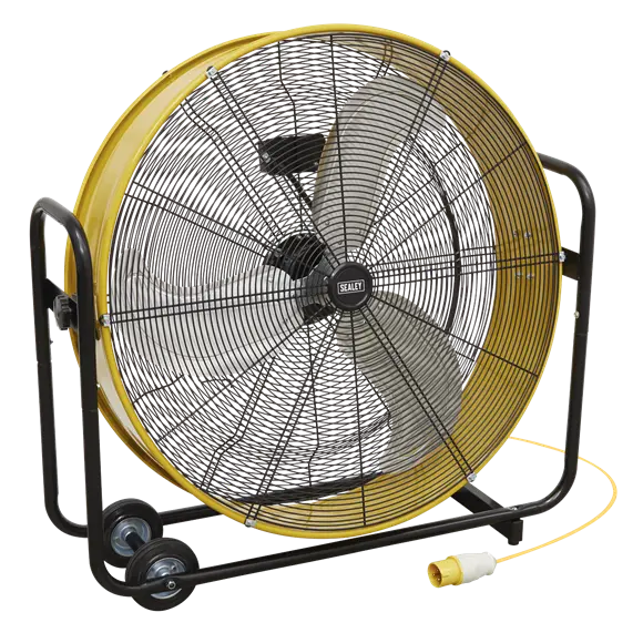 Sealey HVD30110V Industrial High Velocity Drum Fan 30" 110V