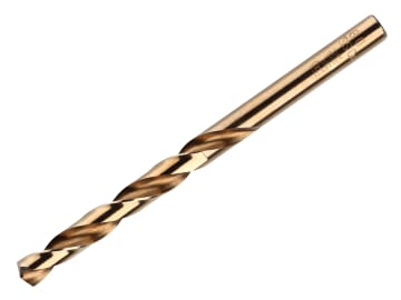 [IRW10502527] HSS Cobalt Drill Bits (10) 5.0mm OL:86mm WL:52mm