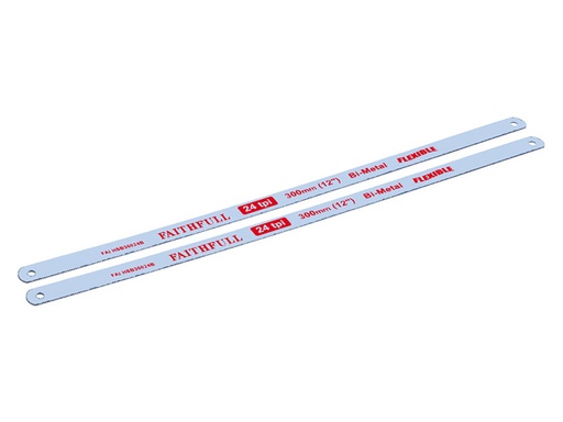 [FAIHSB30024] Hacksaw Blades 300mm (12in) x 24 TPI (Pack 2)
