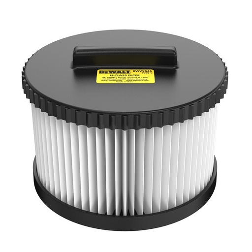 [DEWDWV9345-XJ] DeWalt Replacement H-Class Filters For Dwv905H (2 Pack)
