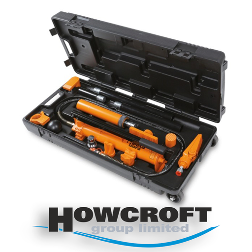 [1365/K13] BETA Tools 1365/K13 Oil pressure pump, 10 t, and bodywork accessories kit in handy trolley