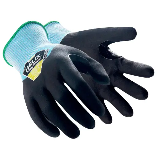 [Helix® Core™ 3023] uvex 60683 HexArmor® Helix® Core 3023 PPE Safety Gloves - 15-gauge HPPE/steel/fibreglass/polyester blend 61161020