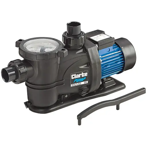 [SPP10A] Clarke 7175031 SPP10A 1HP Swimming Pool Pump 366l/min - 1HP 750W 230V motor 10.05kg
