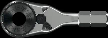 [8011 Zyklop Mini] Wera 8011 Zyklop Mini 4 Bit ratchet 1/4"