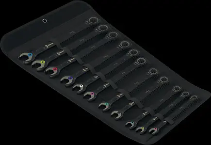 Wera 6000 Joker Black Edition 11 Set 1 Ratcheting combination wrenches set 11 pieces