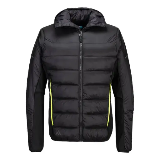 PORTWEST EV471 - EV4 Insulated Baffle Jacket Black / Metal Grey S - XXL